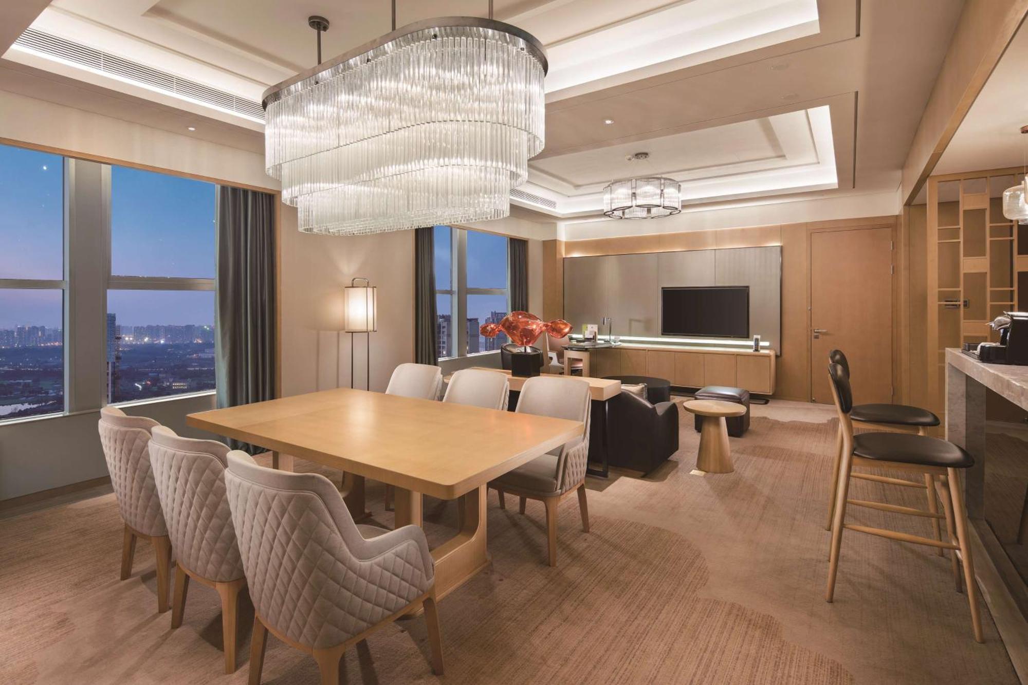 Hilton Chengdu Longquanyi Hotell Exteriör bild