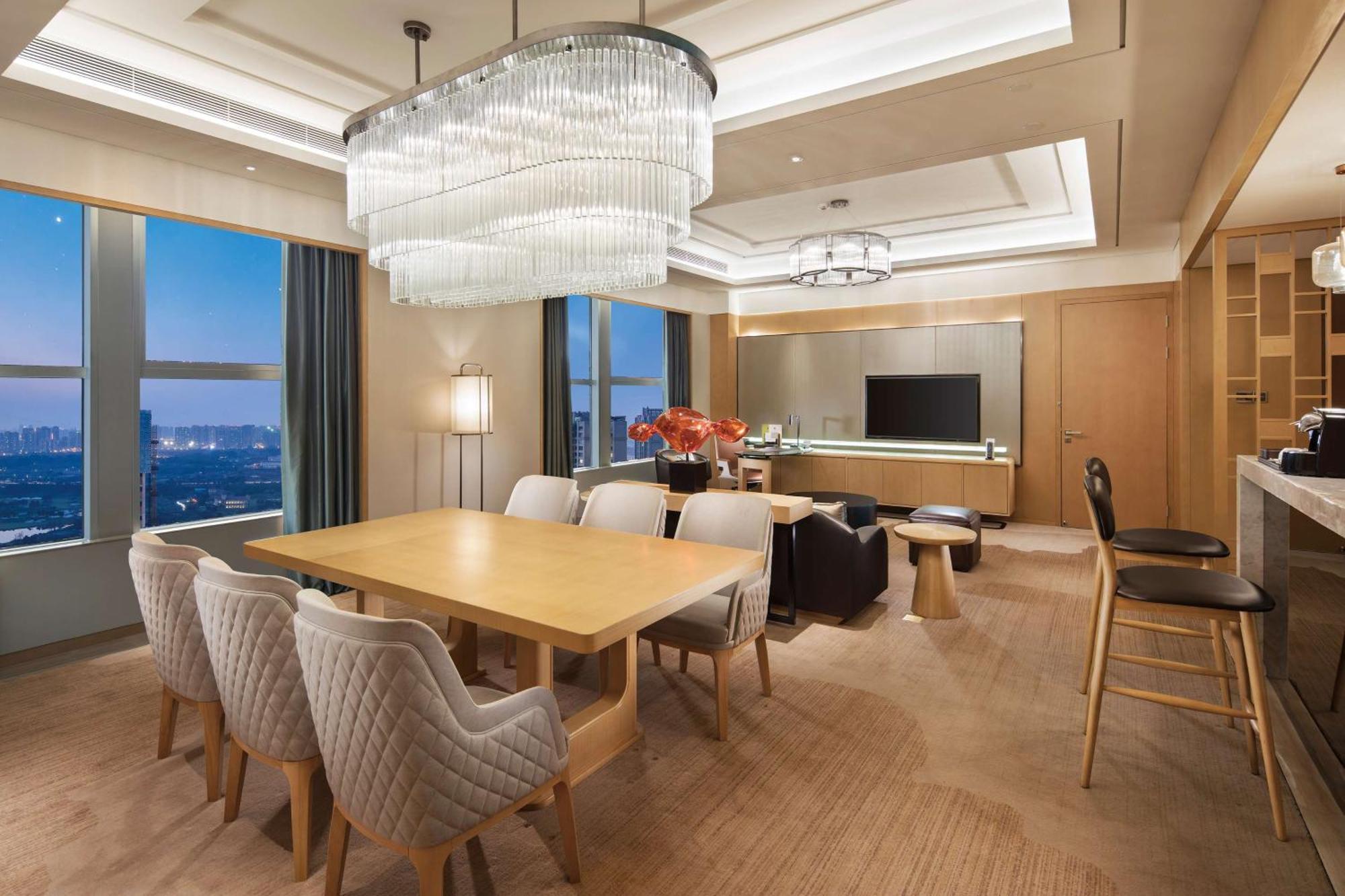 Hilton Chengdu Longquanyi Hotell Exteriör bild