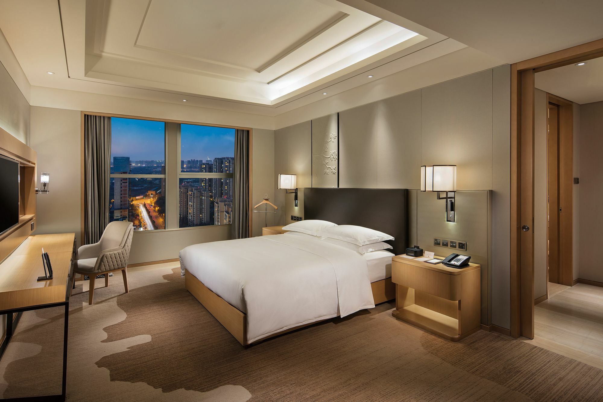 Hilton Chengdu Longquanyi Hotell Exteriör bild